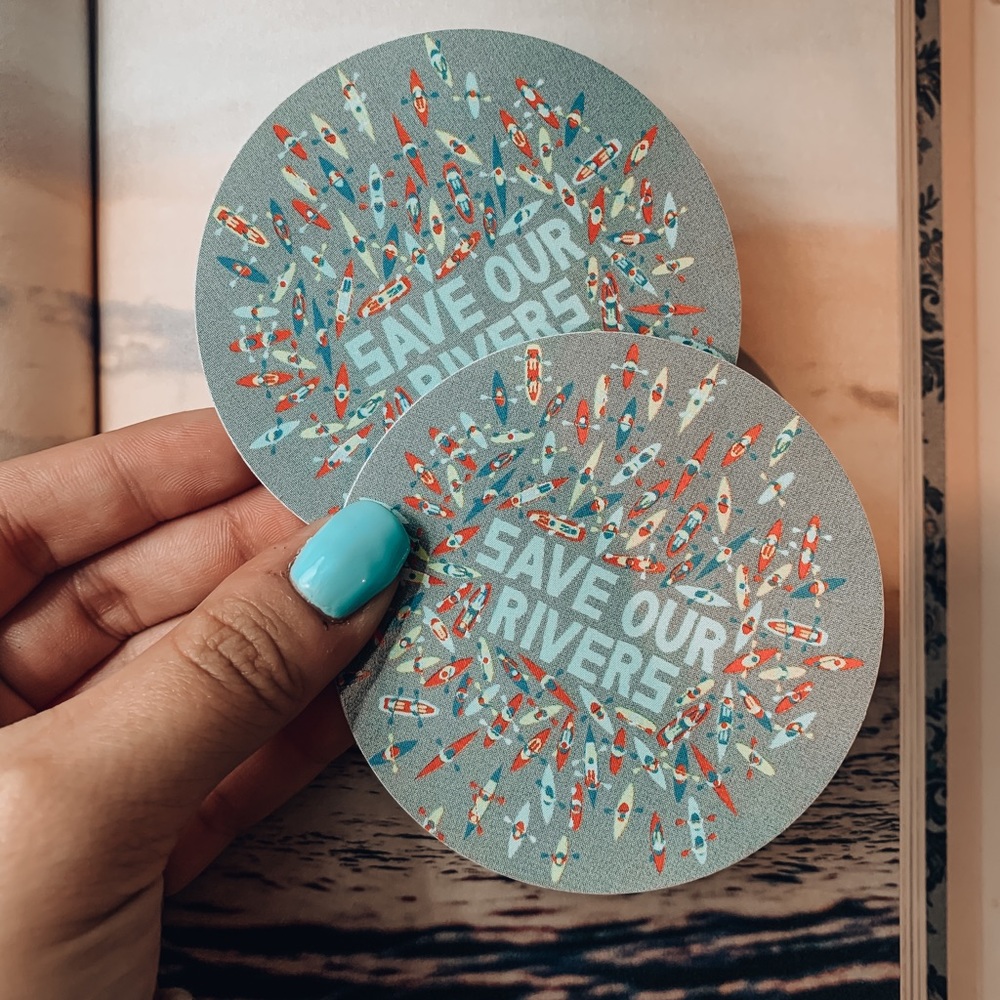 Save Our Rivers Sticker